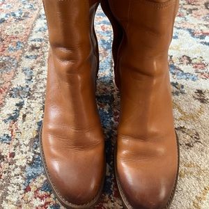 Knee high Vince Camuto chunky heel boot